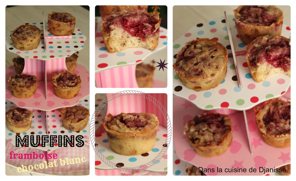 muffins choco framboises