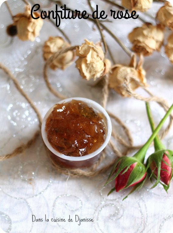 Confiture de rose
