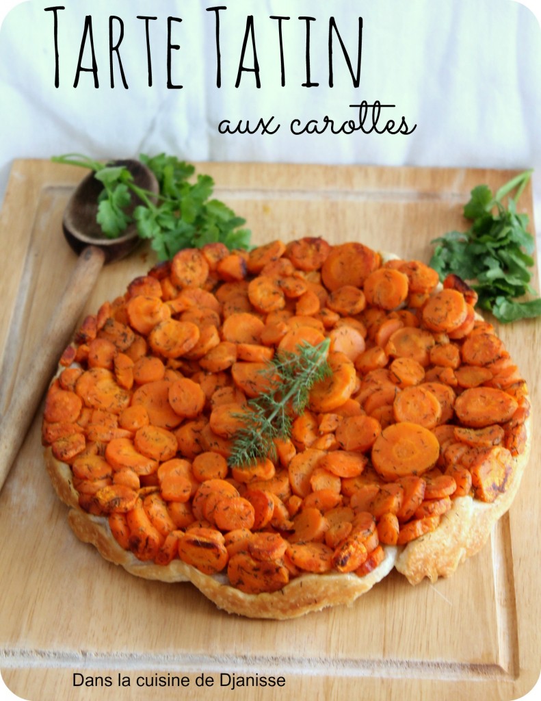 Tarte tatin de carottes