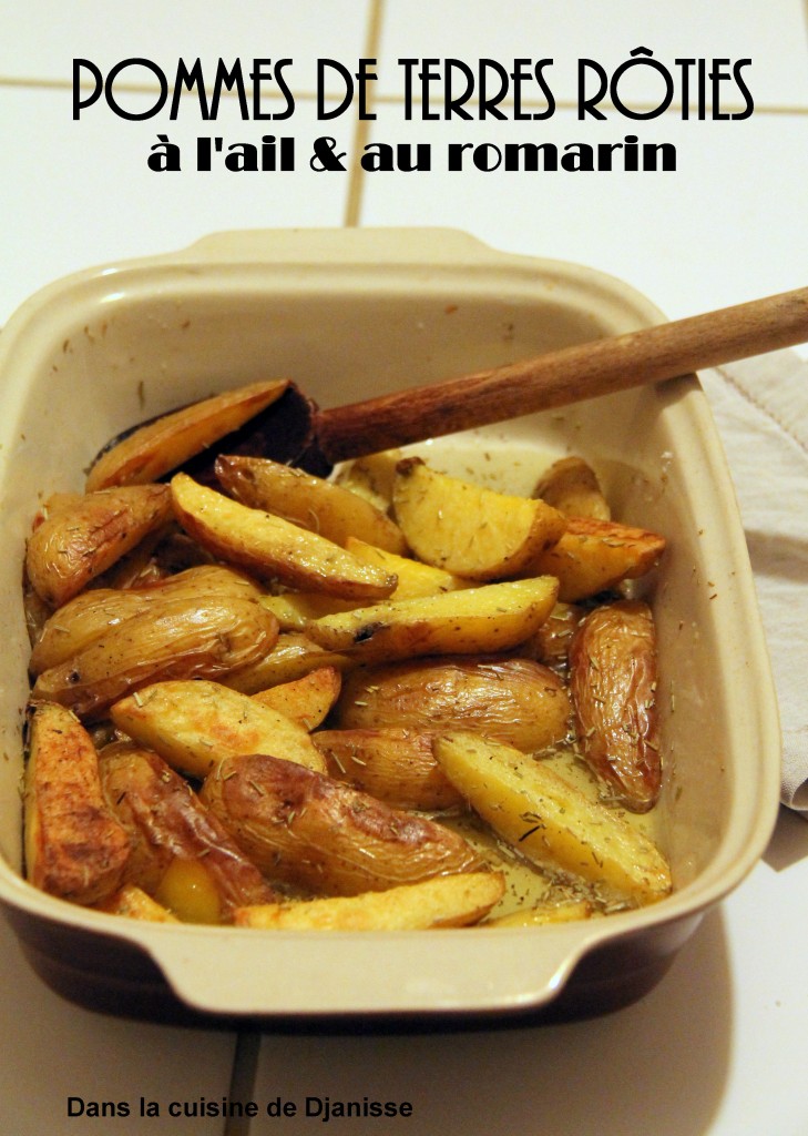 Rosemary and garlic Roasted potatoes 