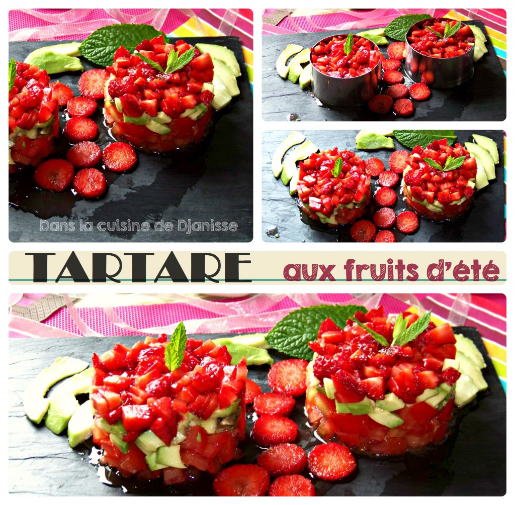 Tartare aux fruits d'été