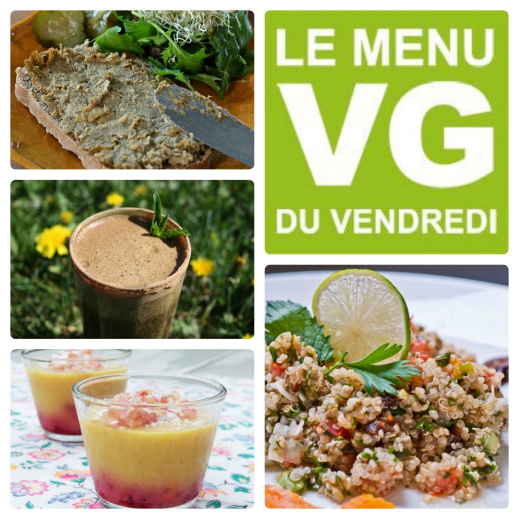 Menu VG du Vendredi