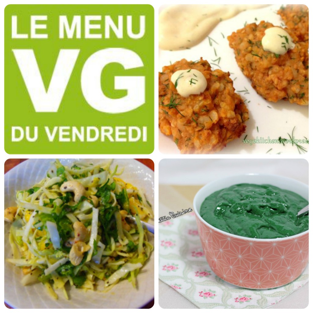 Le Menu VG du Vendredi