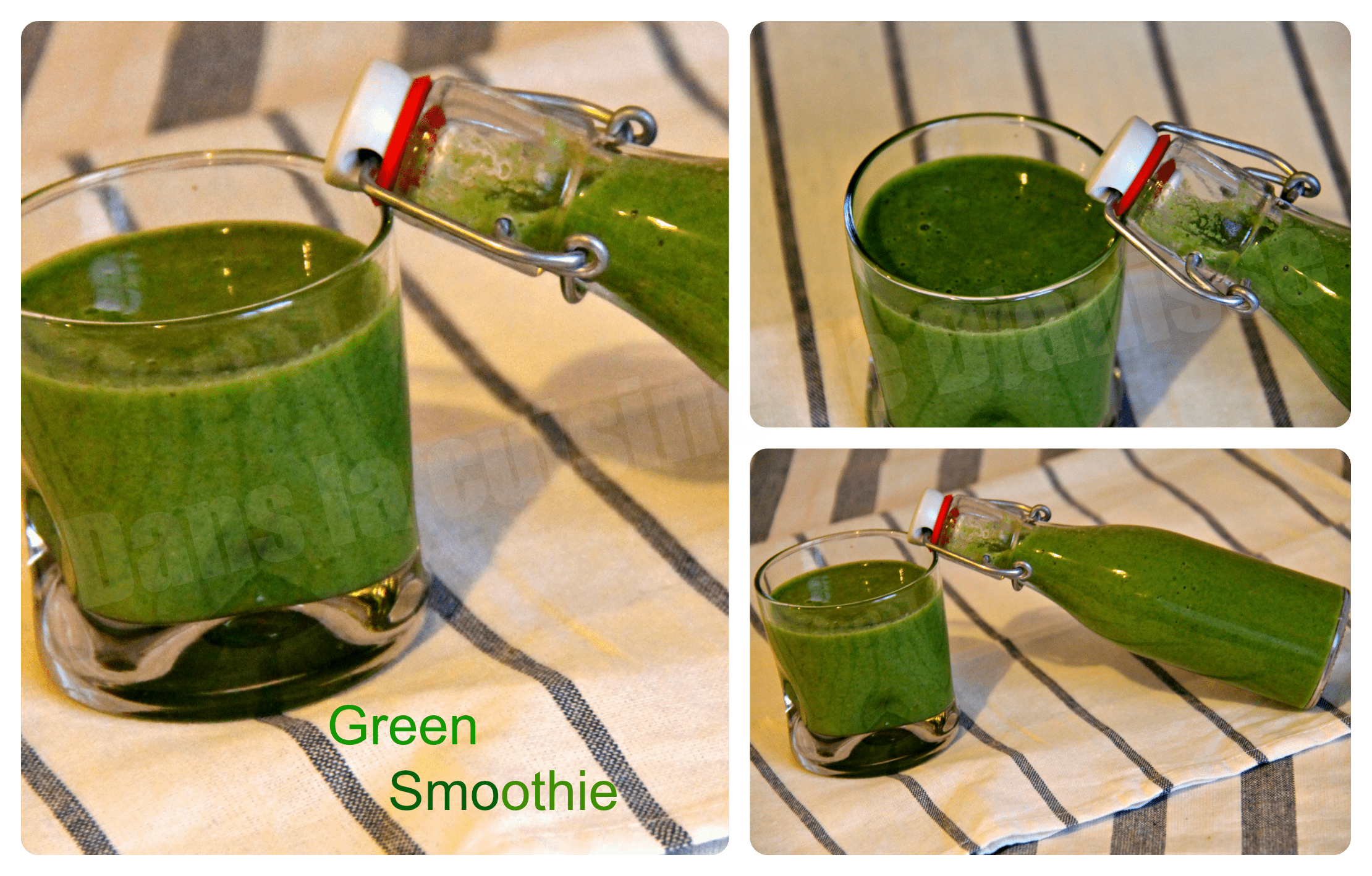 Green smoothie {recette vegetalienne}