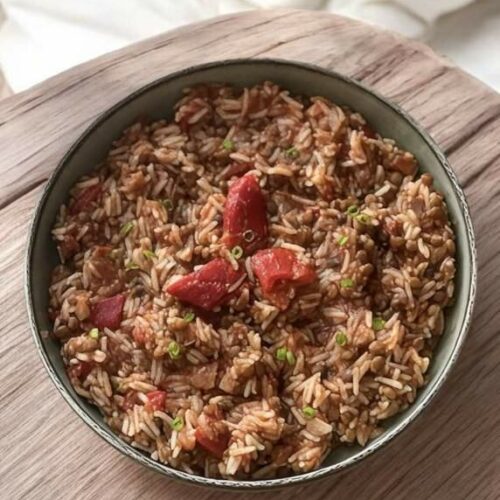 riz façon chili sin carne