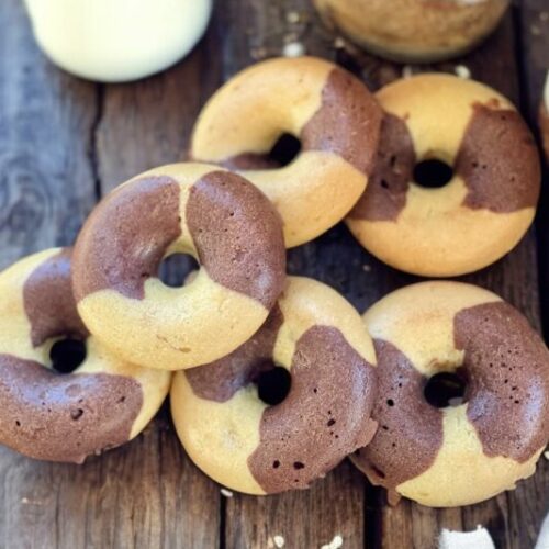 Donuts marbrés façon Doonuts de Saint Michel