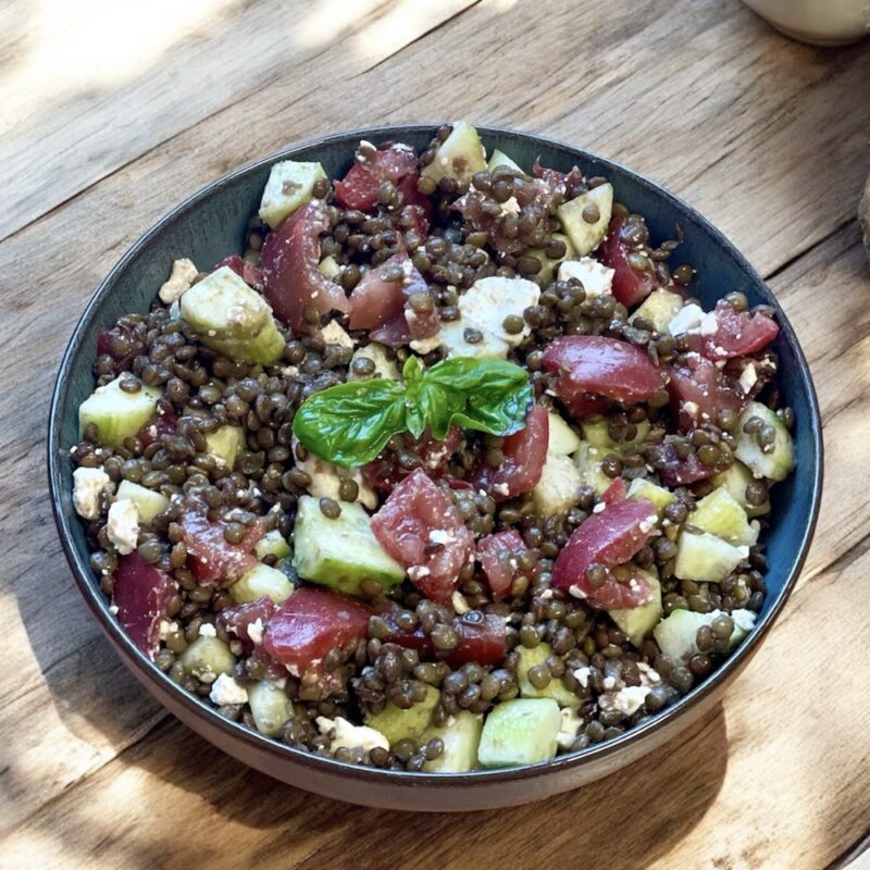 Salade de lentilles