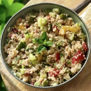 Salade de semoule sans cuisson