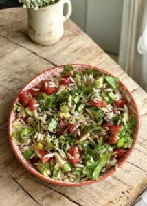 Salade d’orzo complet