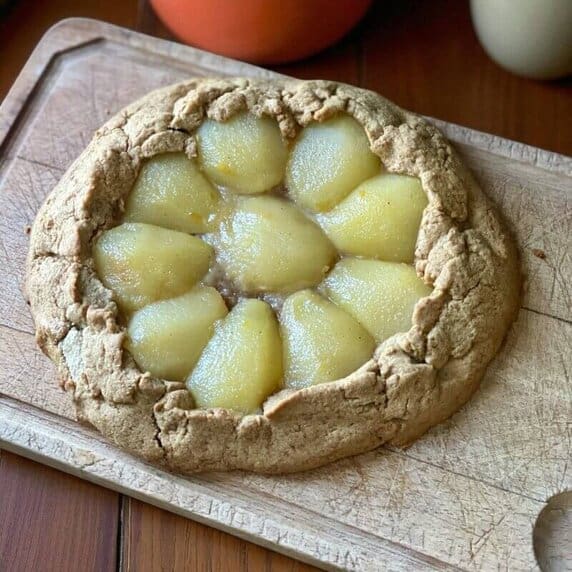Tarte rustique au poires