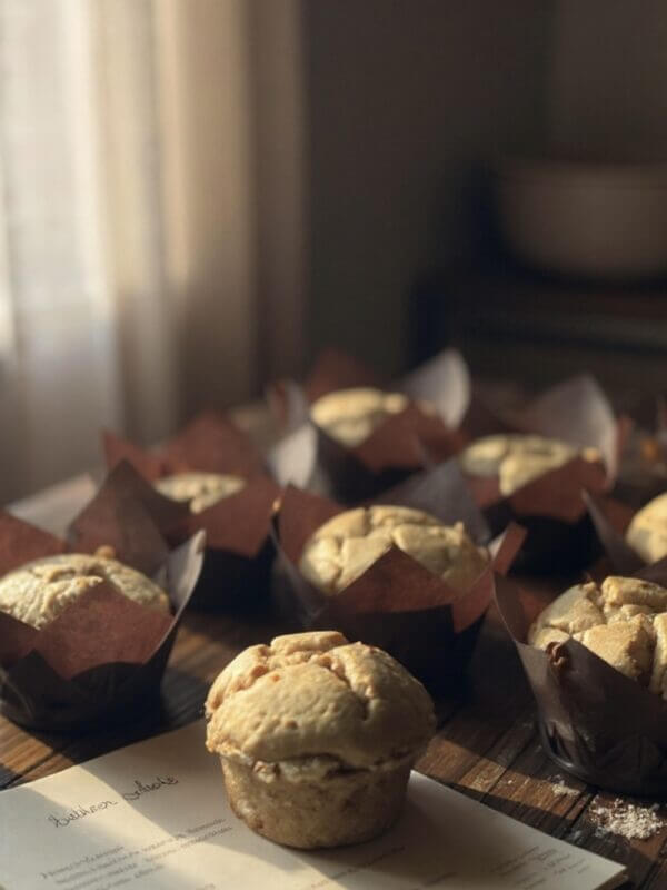 Muffins poires & épices