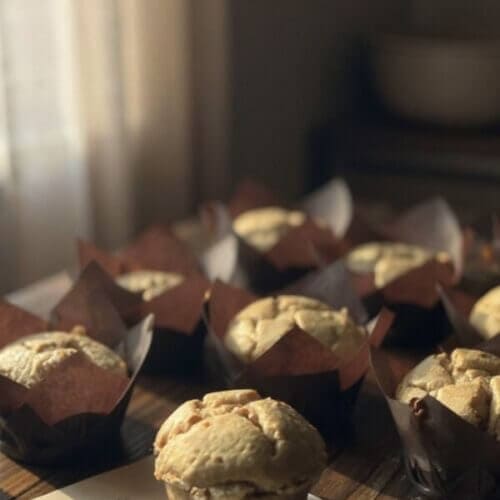 Muffins poire et épices