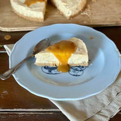 Cheesecake mangue-passion {vegan}
