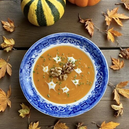 Soupe de butternut rôtie