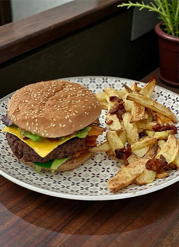 Burge vegan sauce BBQ