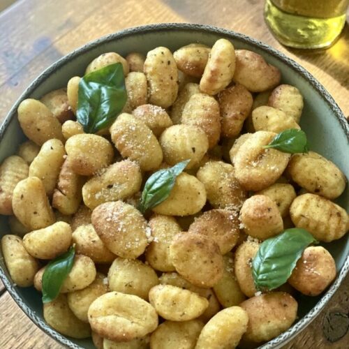 Gnocchis croustillants au air fryer