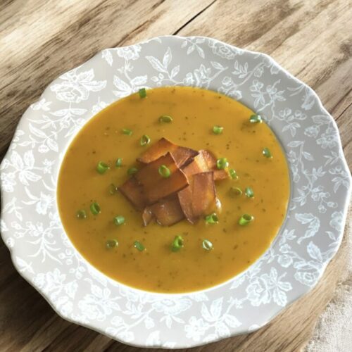 Velouté de courge de Hongrie