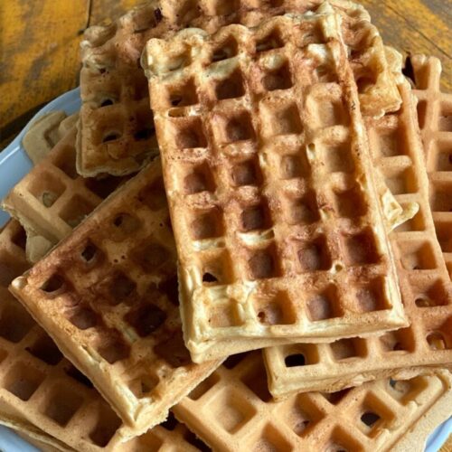 Gaufres au lait fermenté