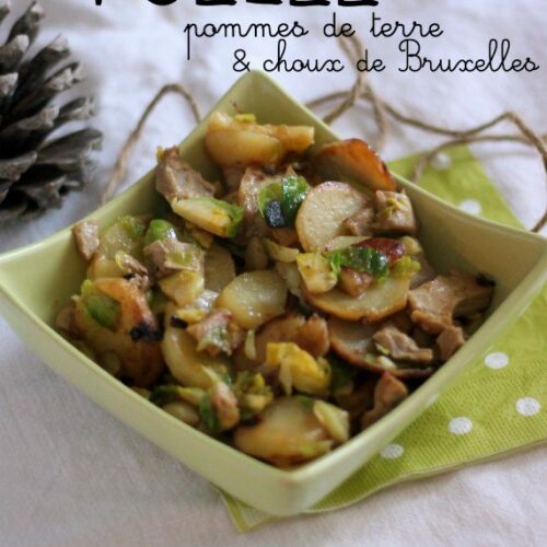 Poêlée de choux de Bruxelles