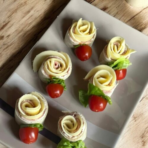 Rose de wraps {vegan}
