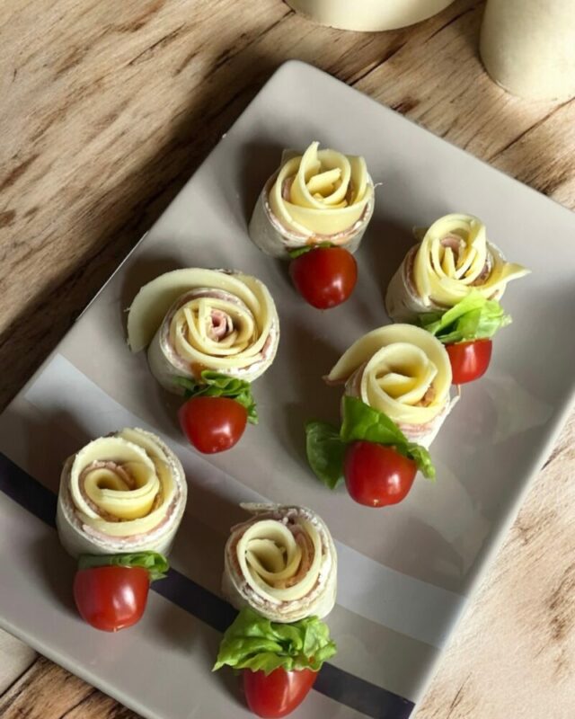 Rose de wraps {vegan}