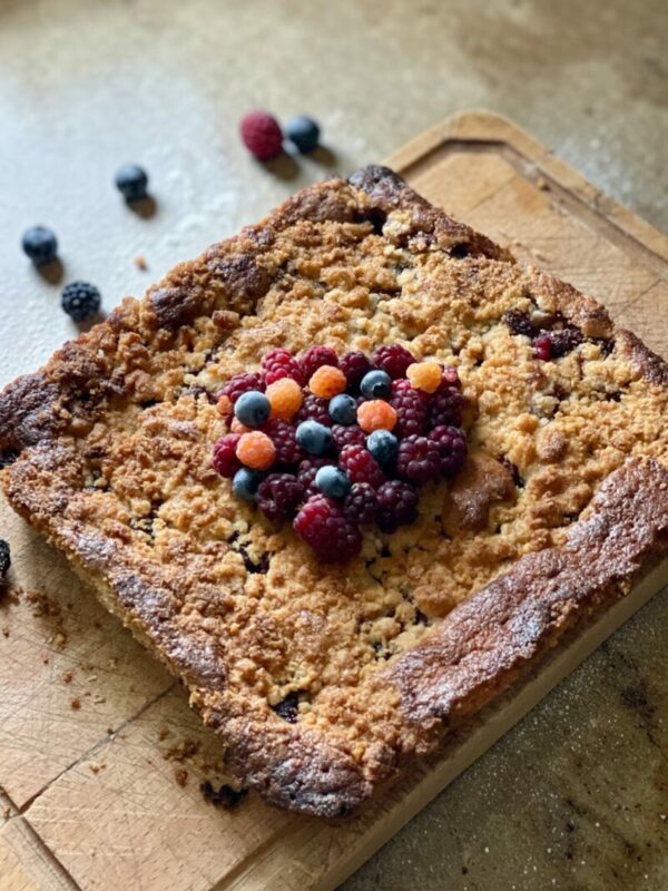 Gâteau framboises citron coco {candida friendly]
