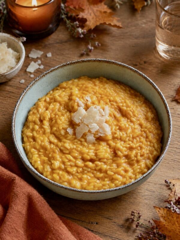 risotto au potimarron