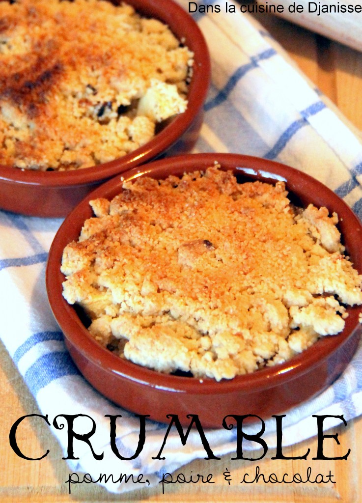 pear chocolate crumble